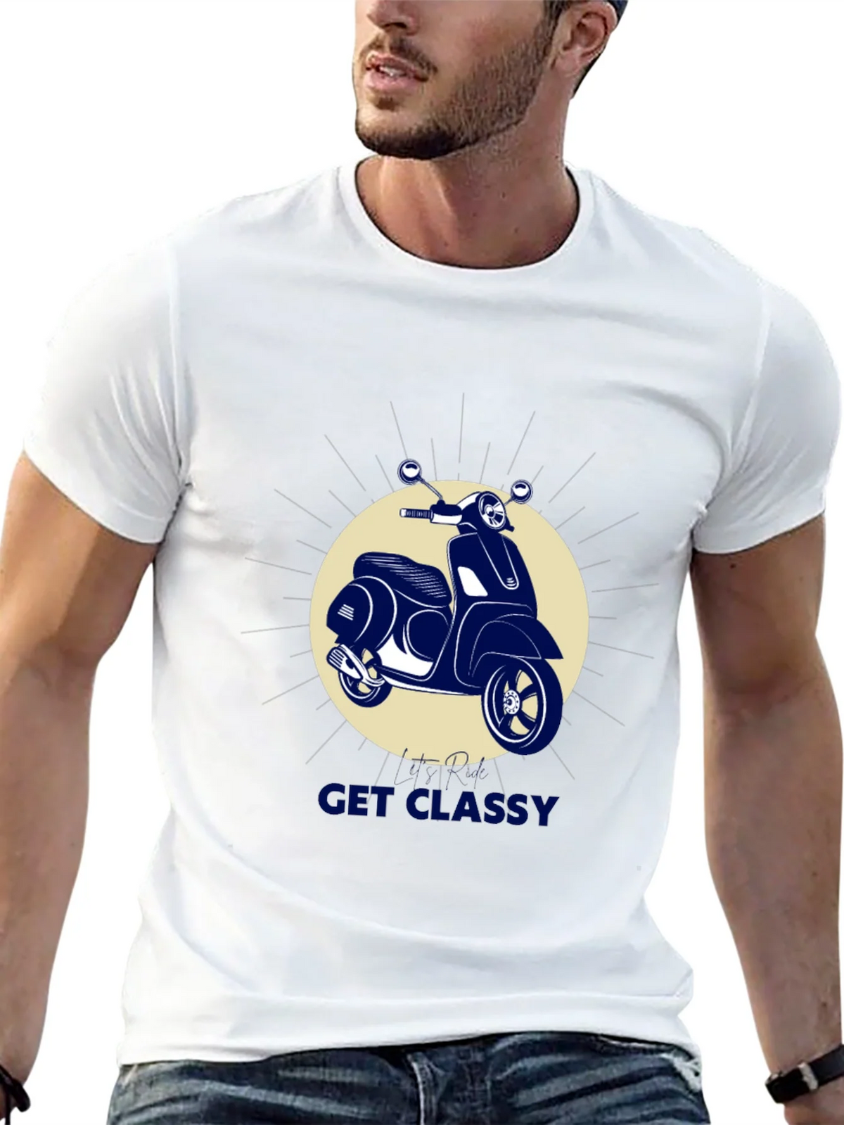Get Classy Scooter T-Shirt - Stylish Graphic Tee product image 12
