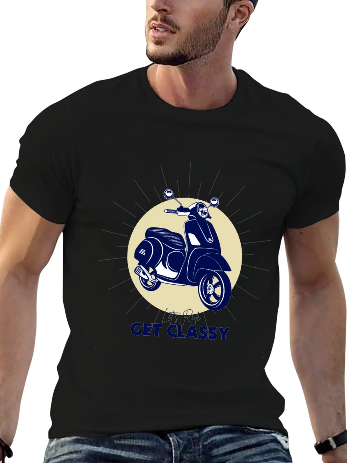 Get Classy Scooter T-Shirt - Stylish Graphic Tee product image 6