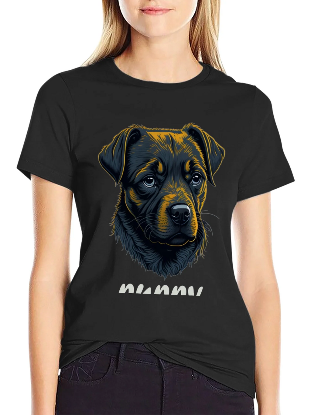 Dog Lover T-Shirt - Rottweiler Puppy Design product image 2