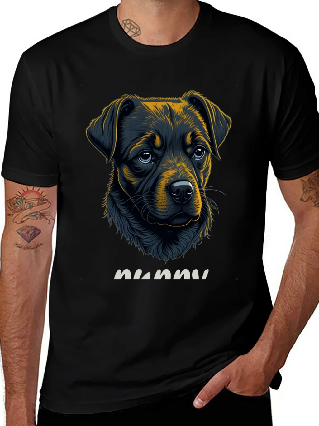 Dog Lover T-Shirt - Rottweiler Puppy Design product image 1