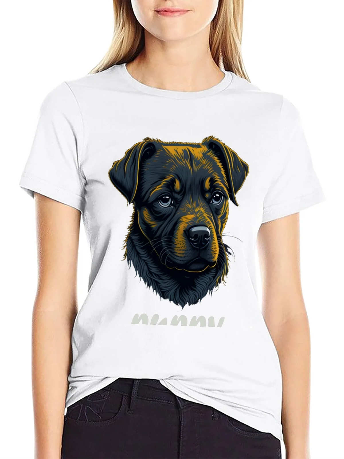 Dog Lover T-Shirt - Rottweiler Puppy Design product image 8