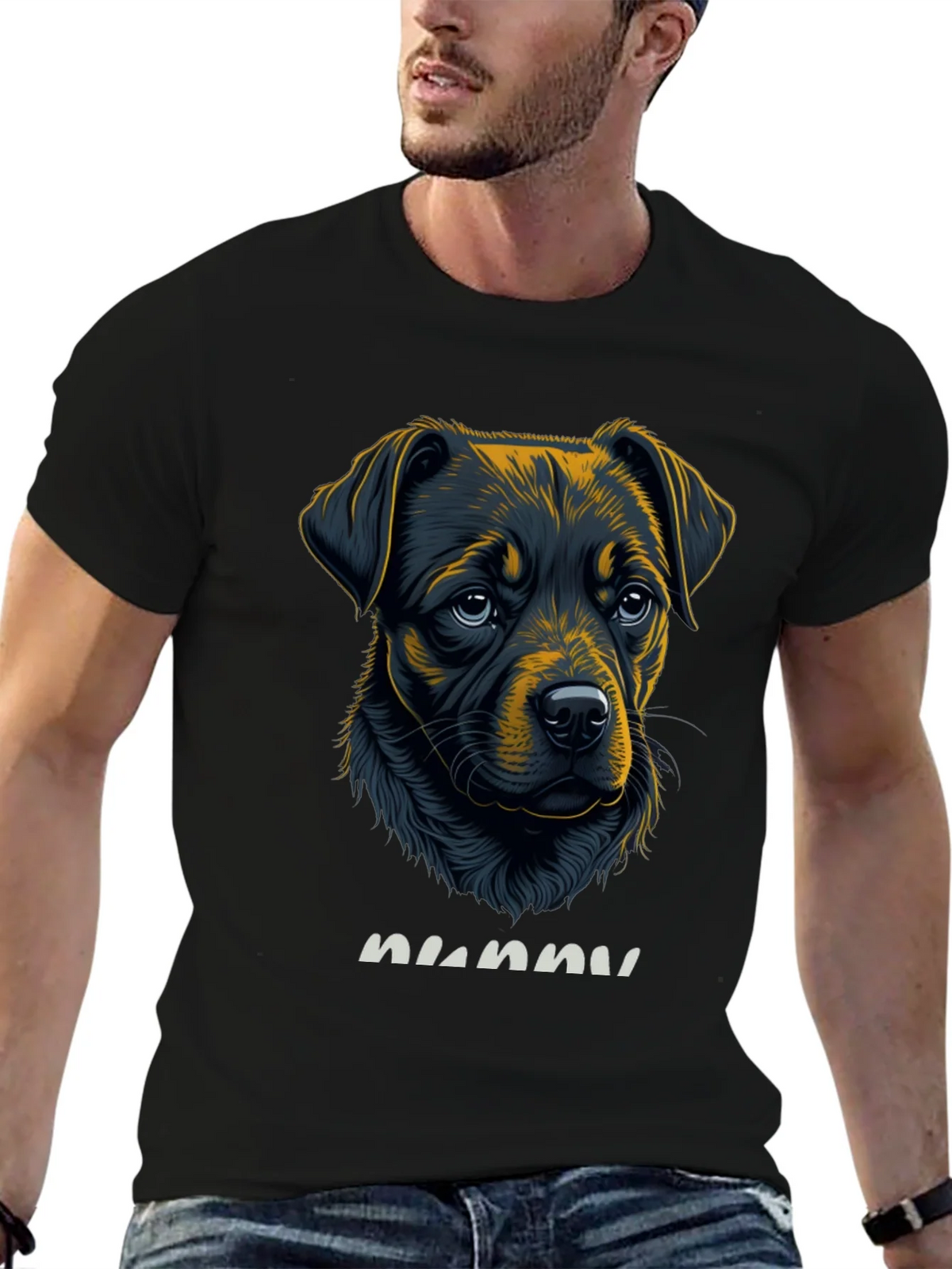 Dog Lover T-Shirt - Rottweiler Puppy Design product image 6