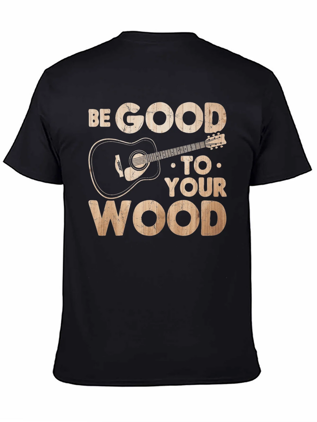 Be Good To Your Wood Guitar Graphic Tee product image 4