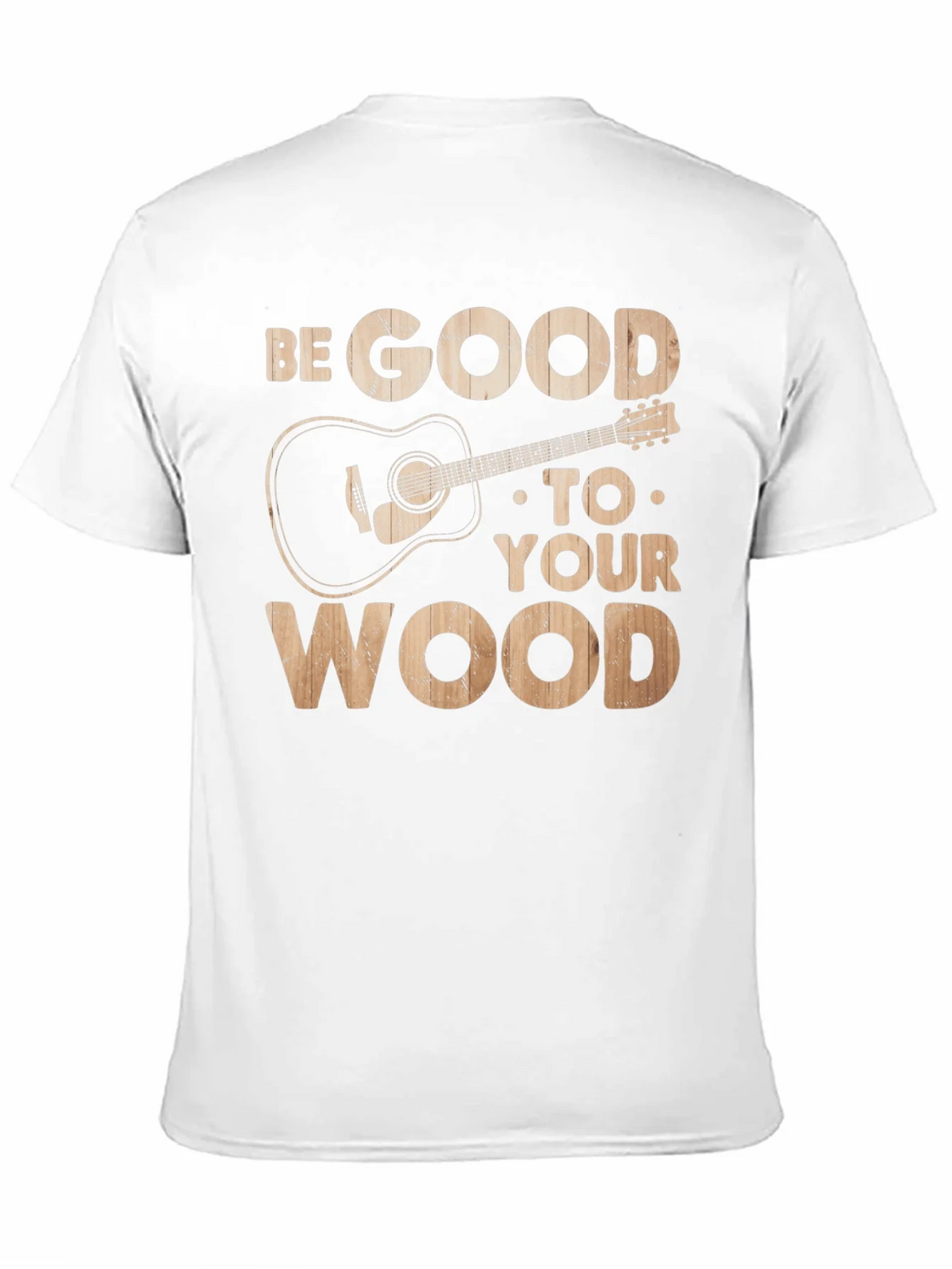 Be Good To Your Wood Guitar Graphic Tee product image 10