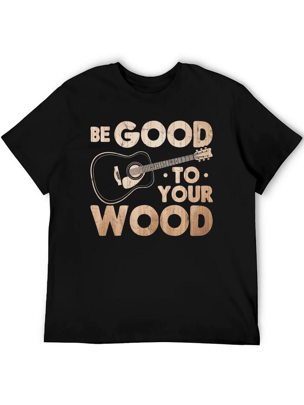 Be Good To Your Wood Guitar Graphic Tee product image 5