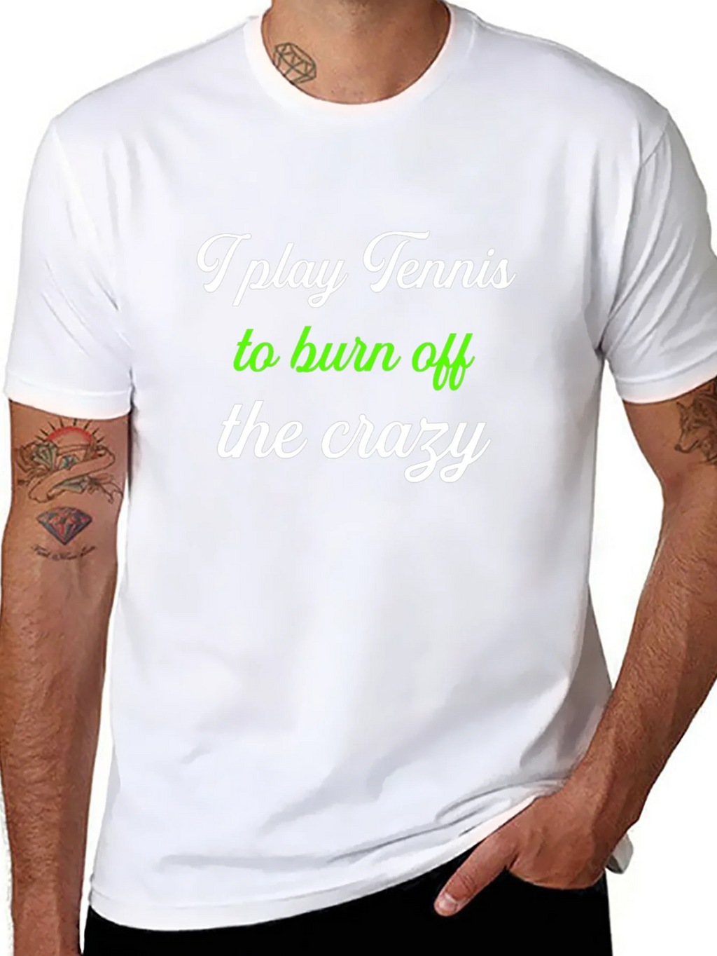 Tennis Crazy Burnout T-Shirt product image 7