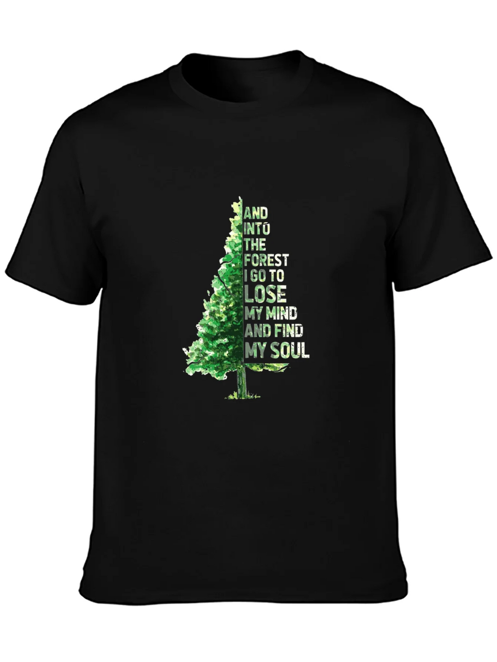 Nature Lovers Tee: Forest & Soul product image 3