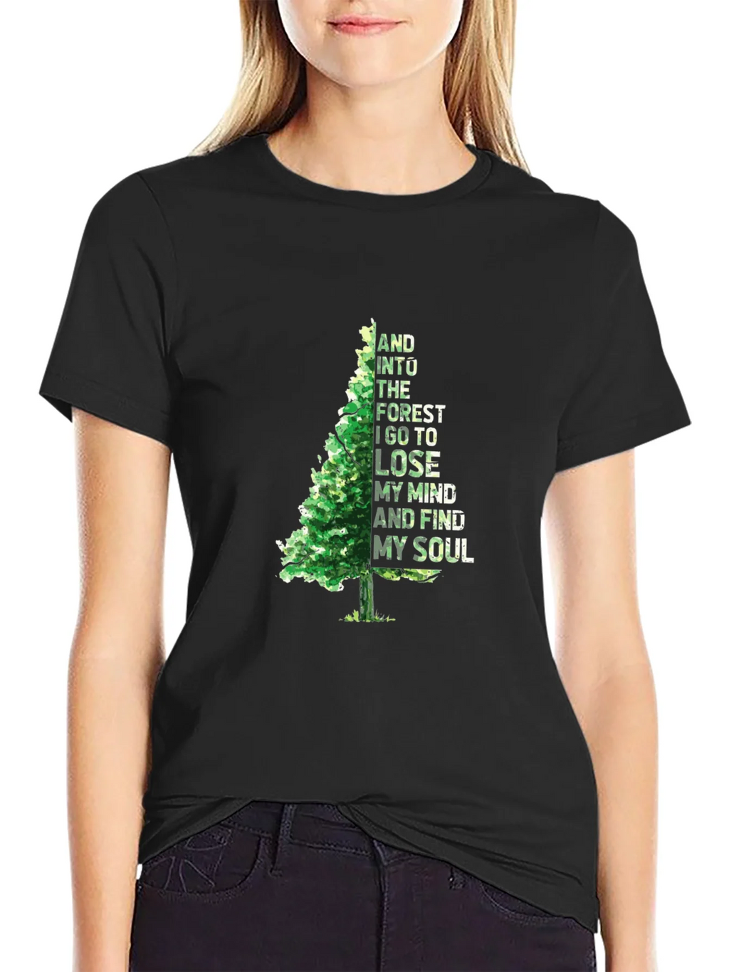 Nature Lovers Tee: Forest & Soul product image 2