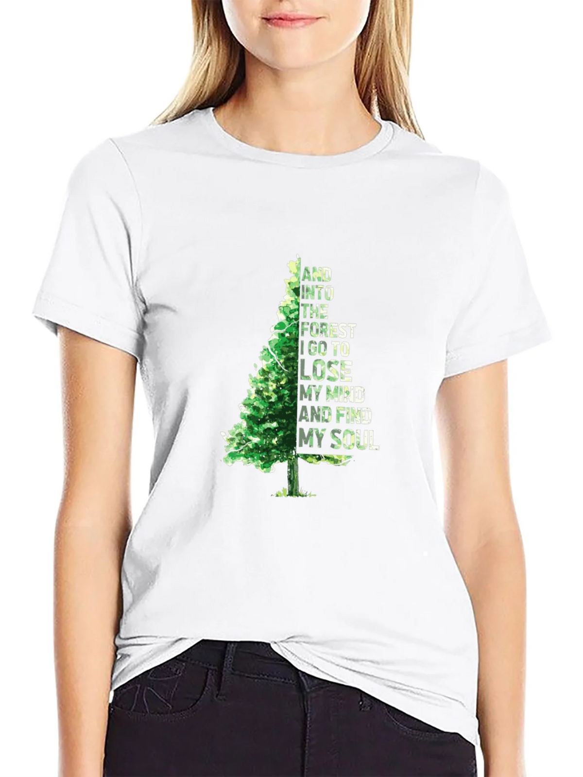 Nature Lovers Tee: Forest & Soul product image 8