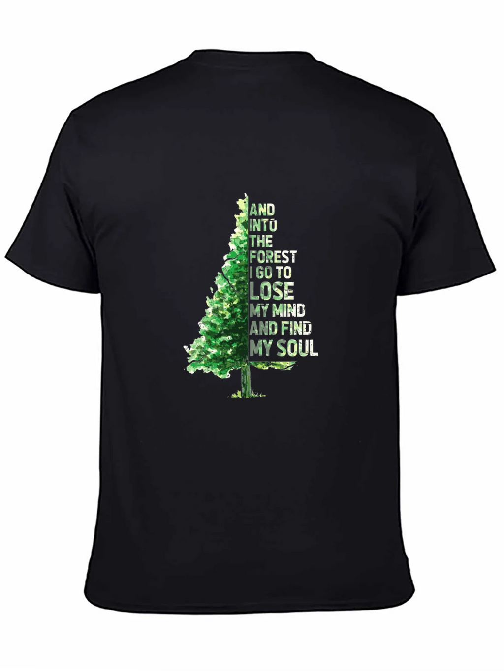 Nature Lovers Tee: Forest & Soul product image 4