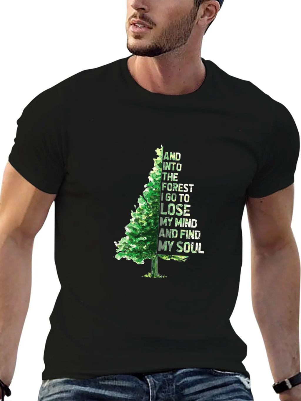 Nature Lovers Tee: Forest & Soul product image 6