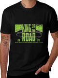 King of the Road 1970 Black T-Shirt product image 1