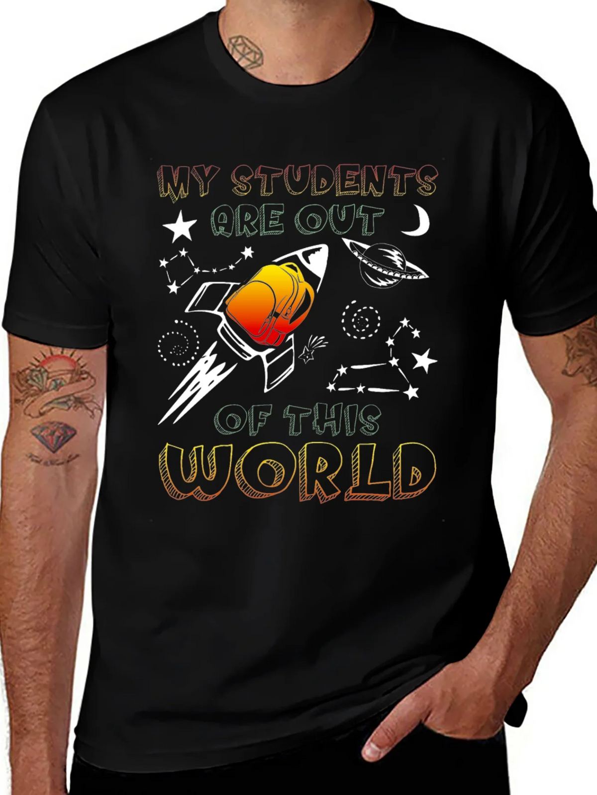 My Students are Out of This World Graphic T-Shirt product image 1