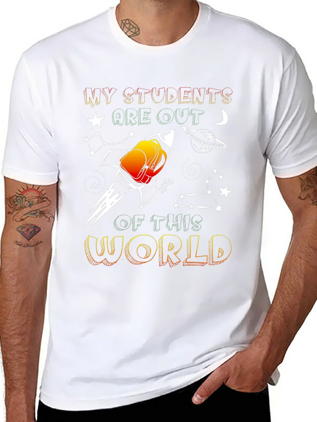 My Students are Out of This World Graphic T-Shirt product image 4