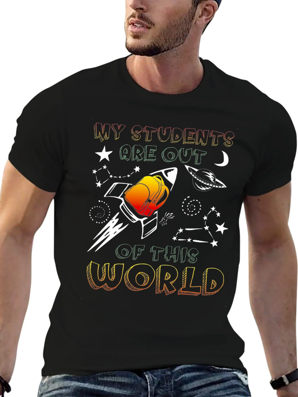My Students are Out of This World Graphic T-Shirt product image 3