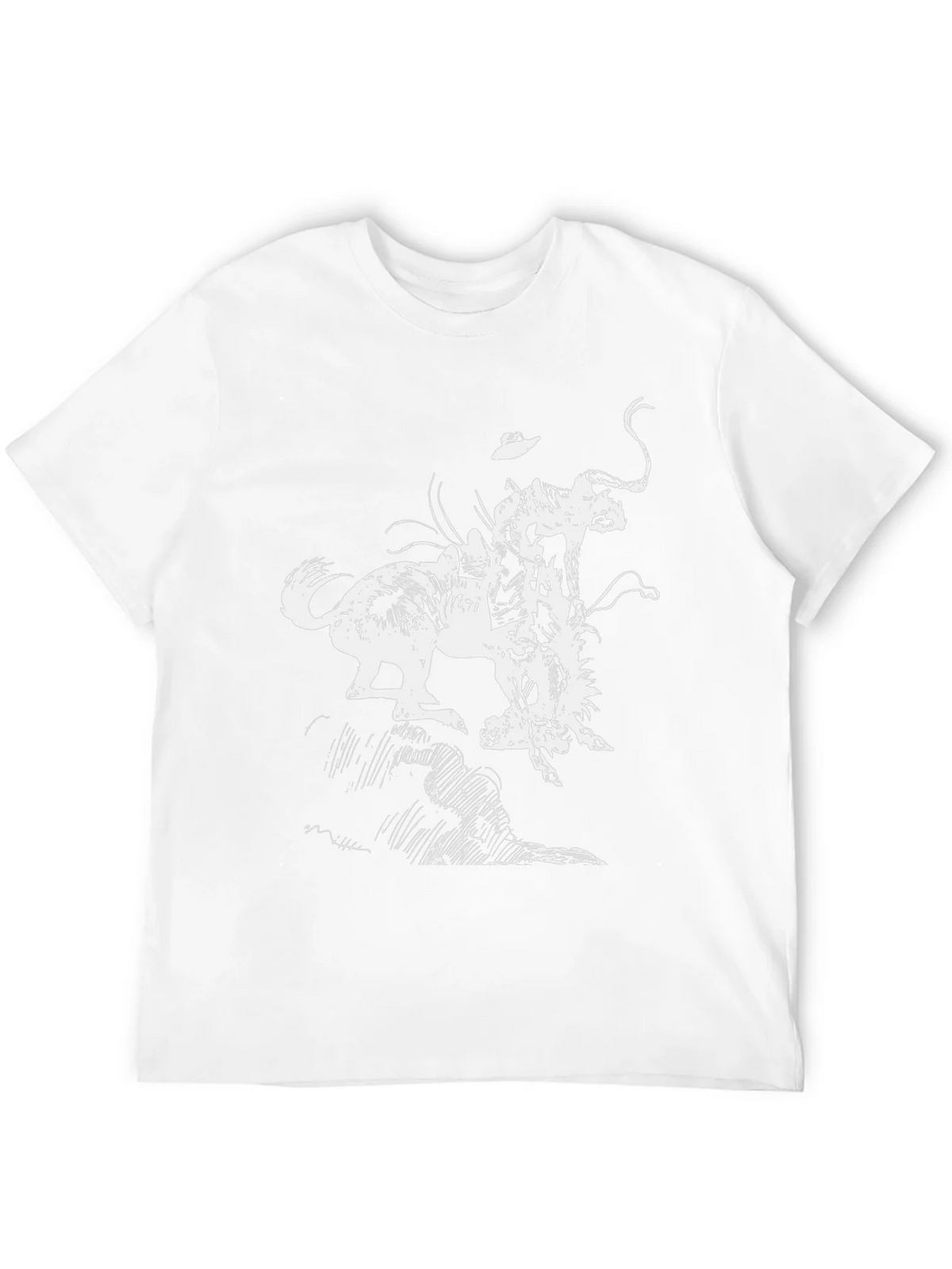Black Graphic Tee - Bronco Rider T-Shirt product image 11