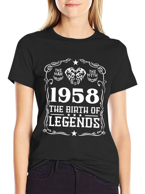 1958 Birthday Legends T-Shirt product image 2