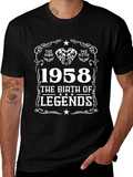 1958 Birthday Legends T-Shirt product image 1