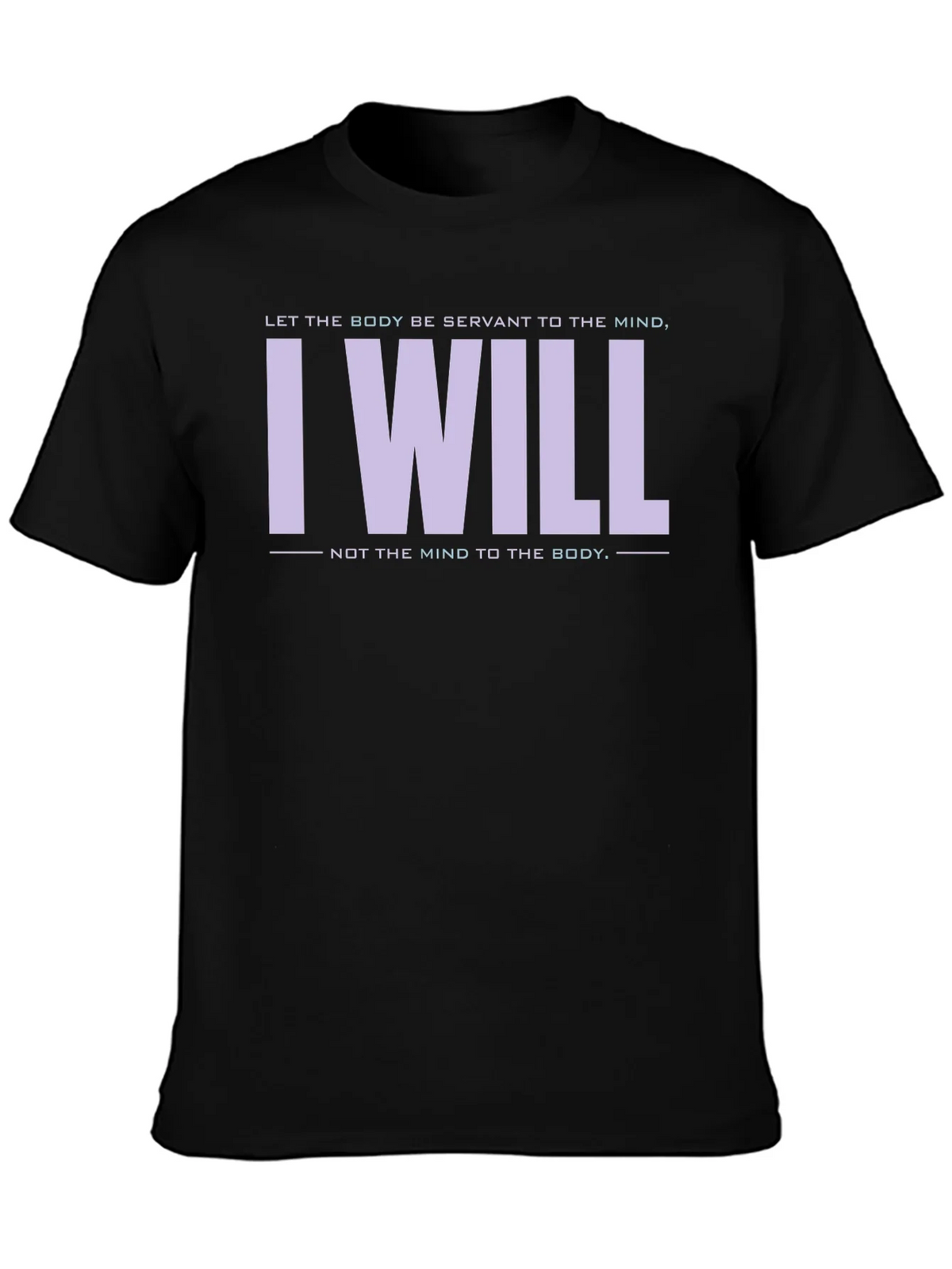 Mind Over Body T-Shirt: Motivational Graphic Tee product image 3