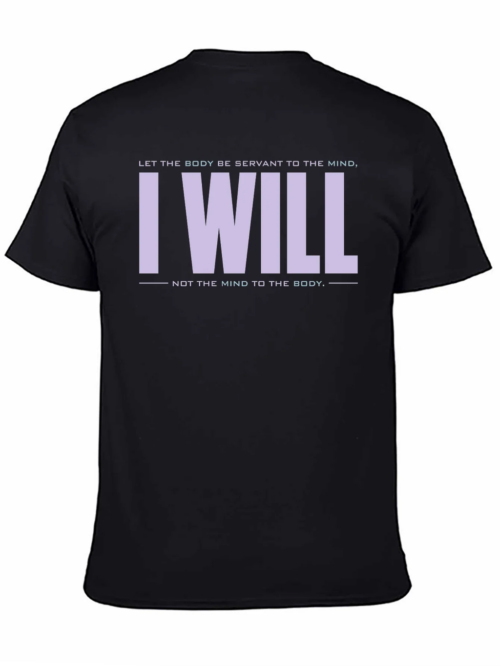 Mind Over Body T-Shirt: Motivational Graphic Tee product image 4