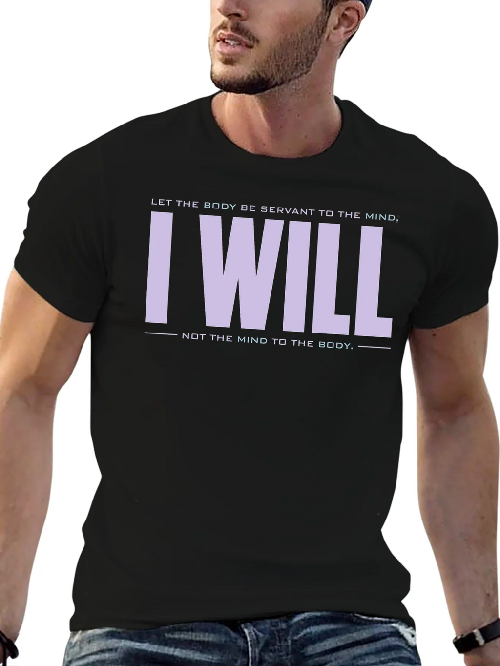 Mind Over Body T-Shirt: Motivational Graphic Tee product image 6