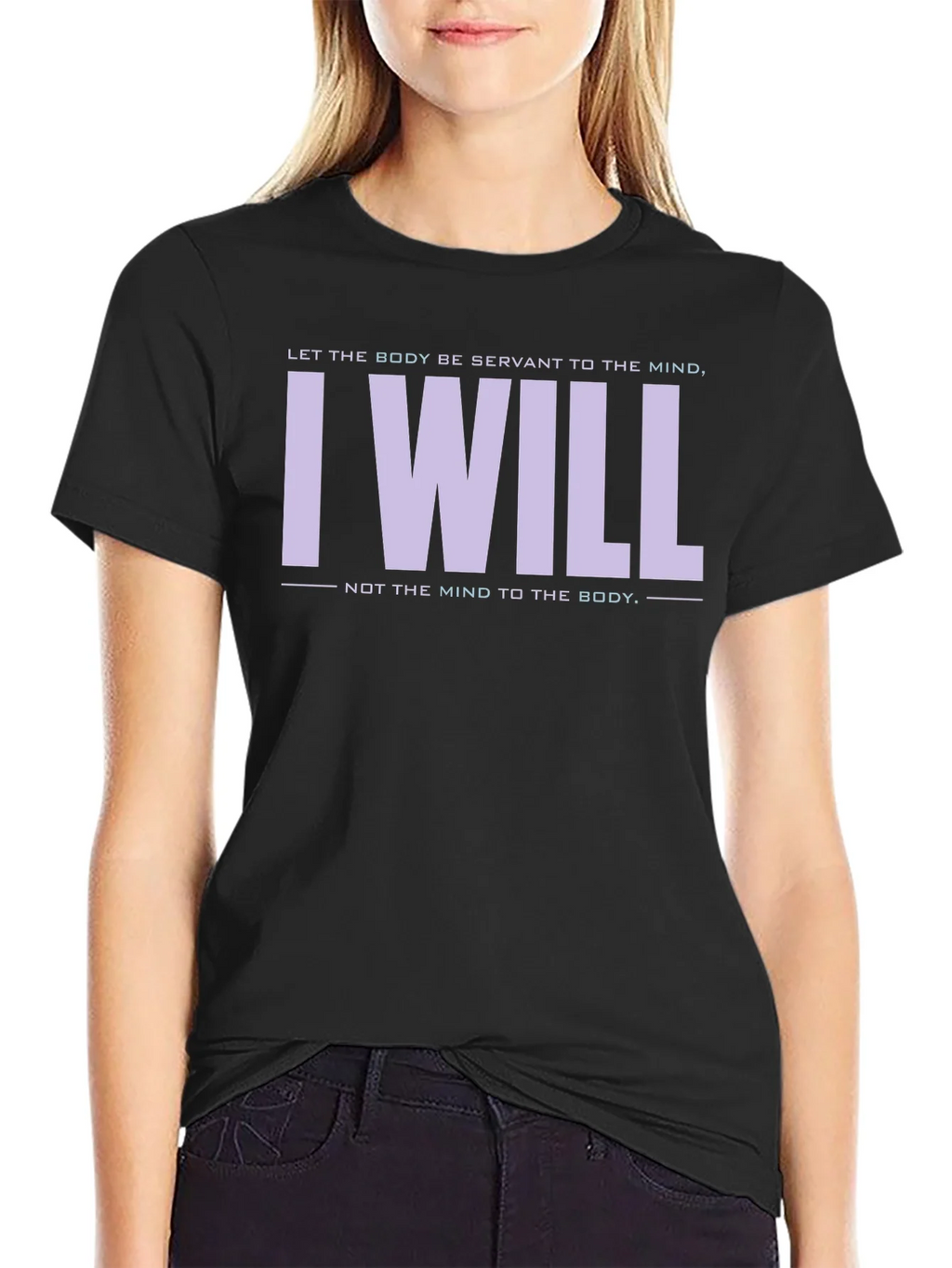 Mind Over Body T-Shirt: Motivational Graphic Tee product image 2