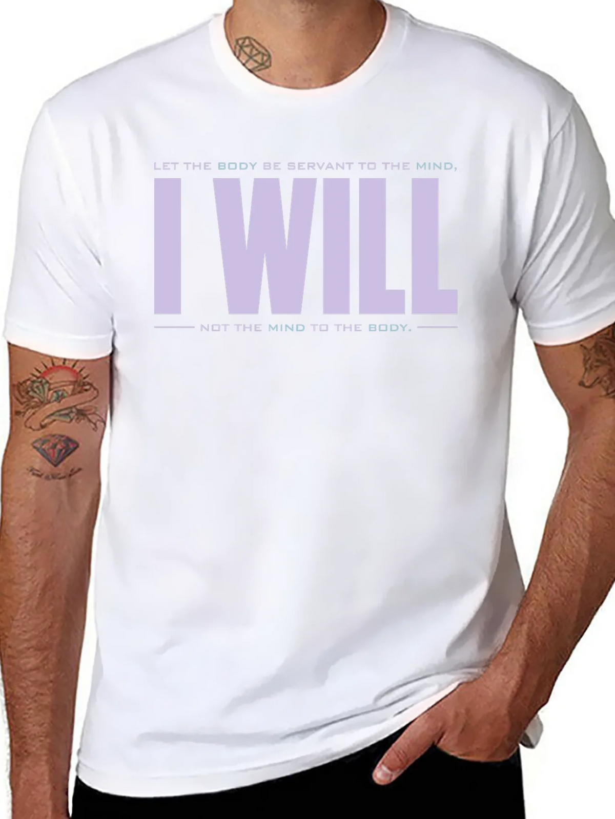 Mind Over Body T-Shirt: Motivational Graphic Tee product image 7