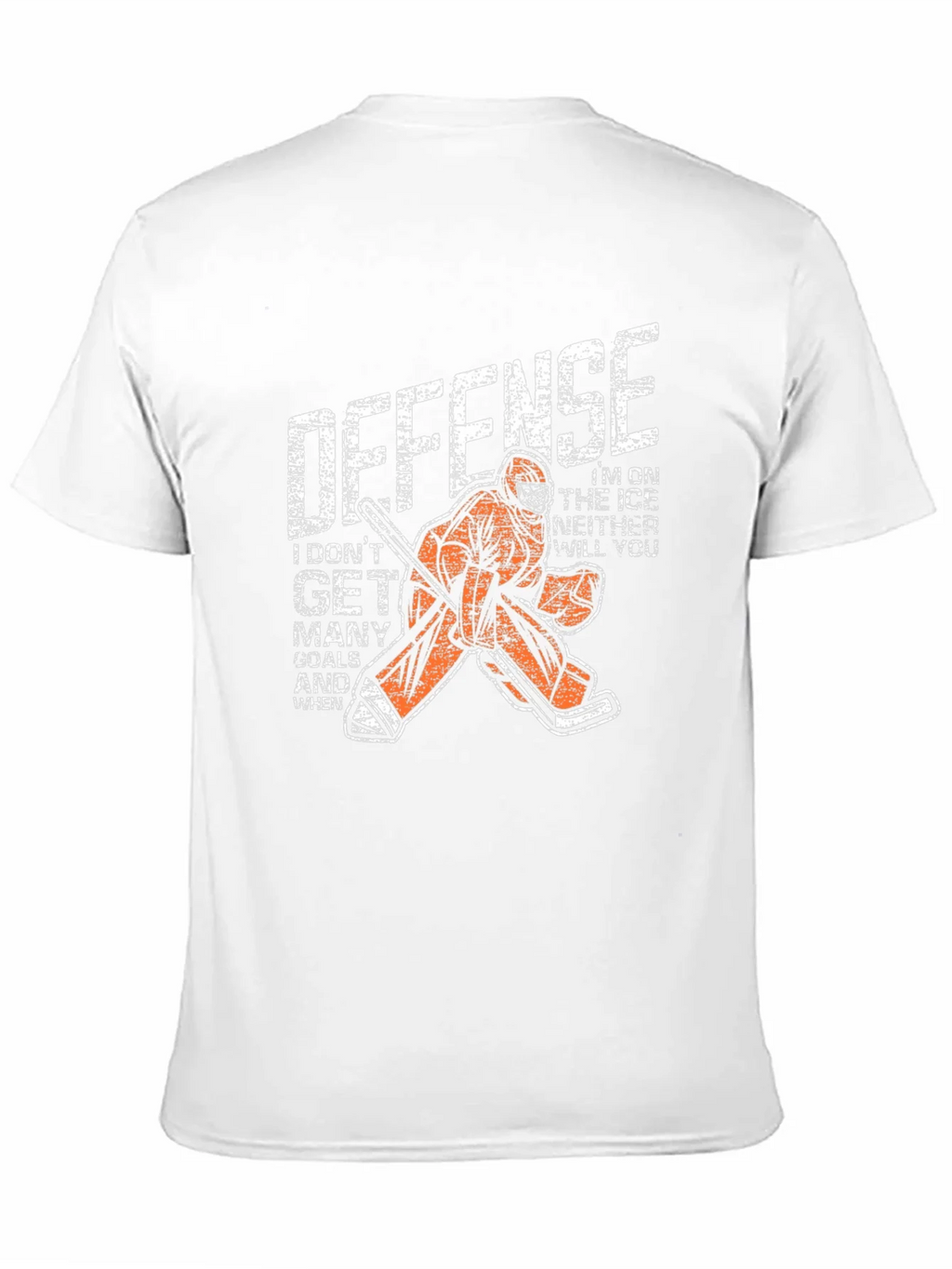 Hockey Goalie Defense Graphic T-Shirt product image 10