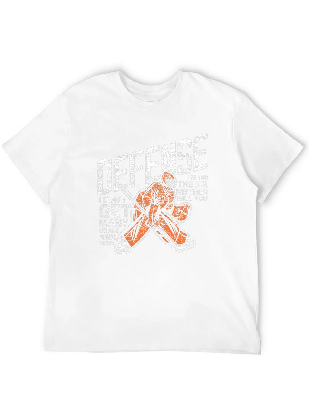 Hockey Goalie Defense Graphic T-Shirt product image 11