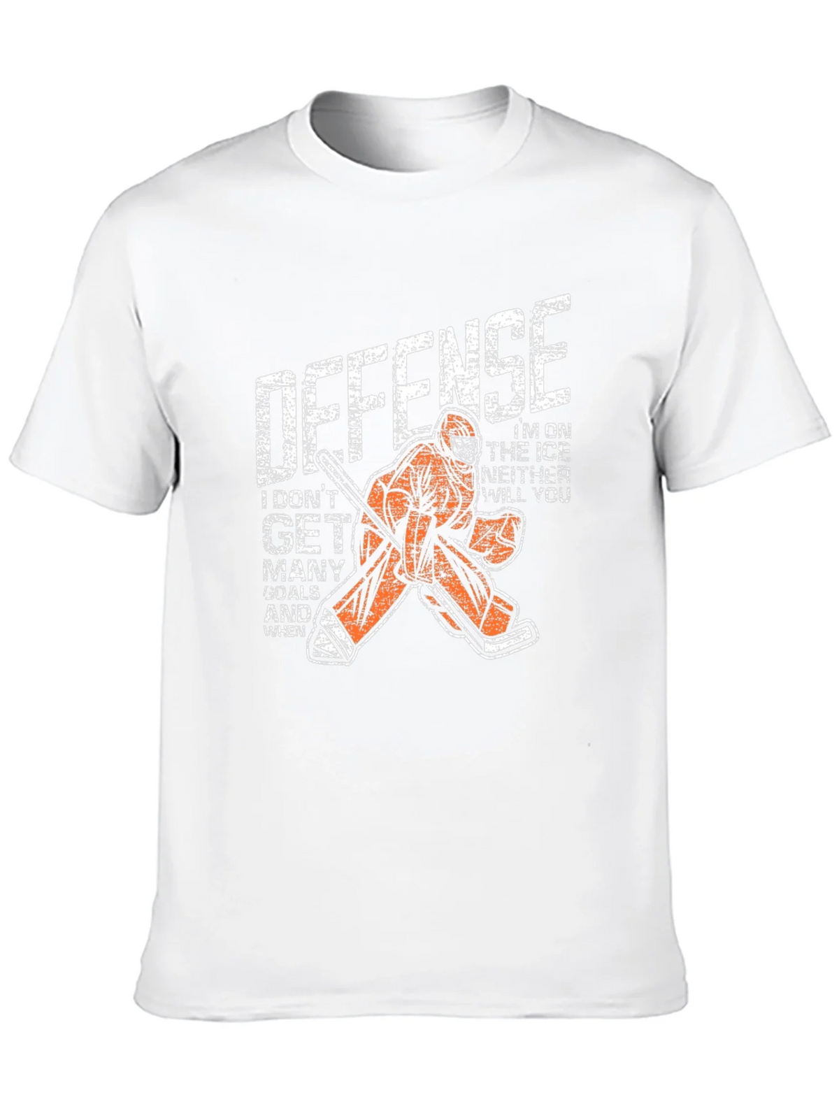 Hockey Goalie Defense Graphic T-Shirt product image 9