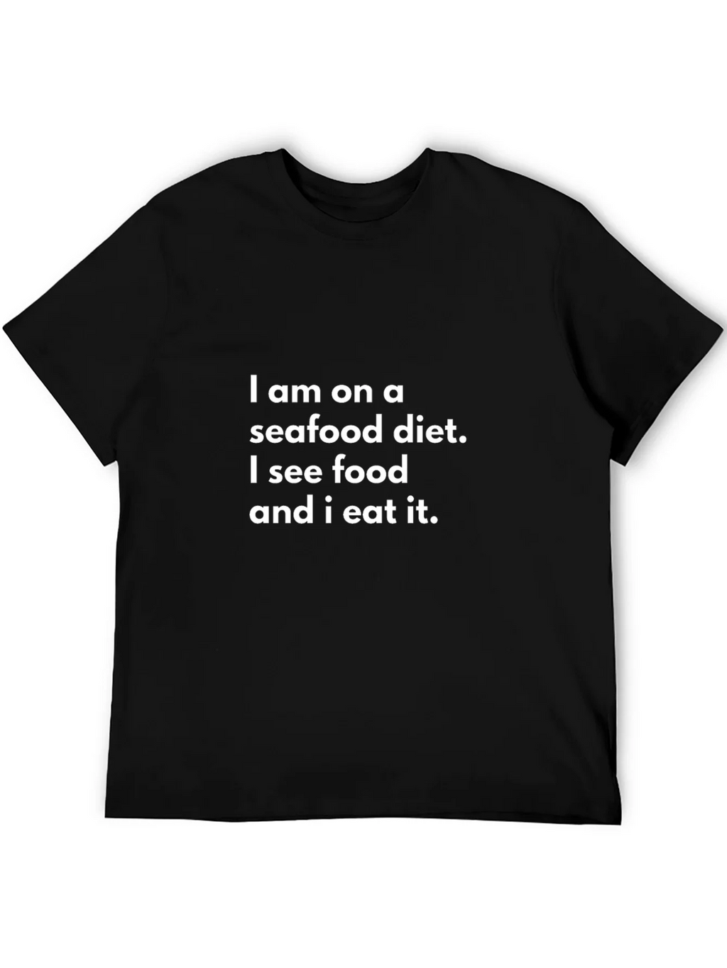 Seafood Diet T-Shirt - Funny Foodie Tee product image 5