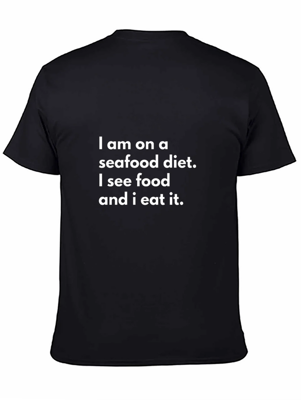 Seafood Diet T-Shirt - Funny Foodie Tee product image 4