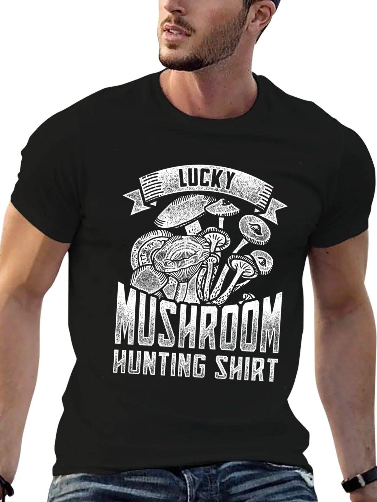 Lucky Mushroom Hunting Shirt - Unisex Tee product image 1