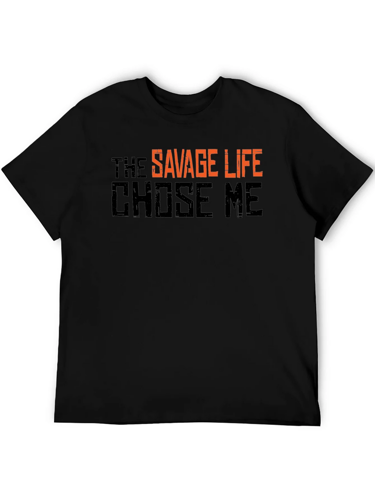 The Savage Life T-Shirt - Black Graphic Tee product image 5
