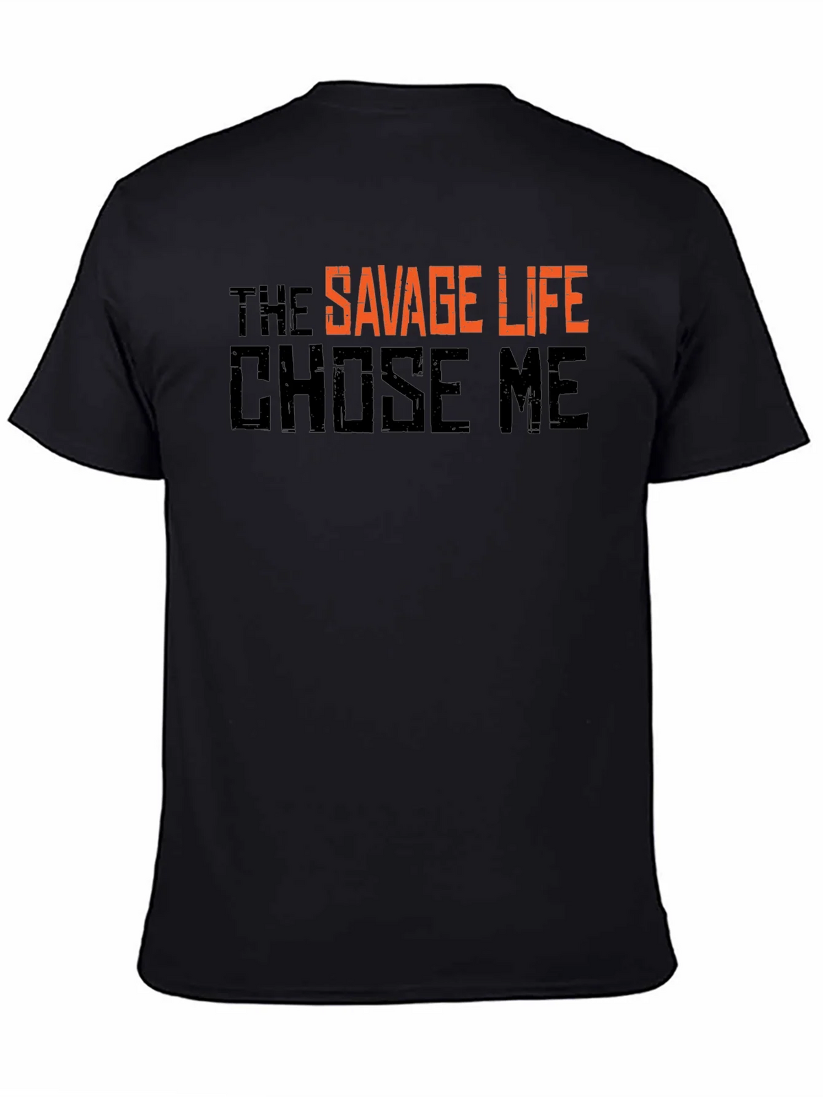 The Savage Life T-Shirt - Black Graphic Tee product image 4