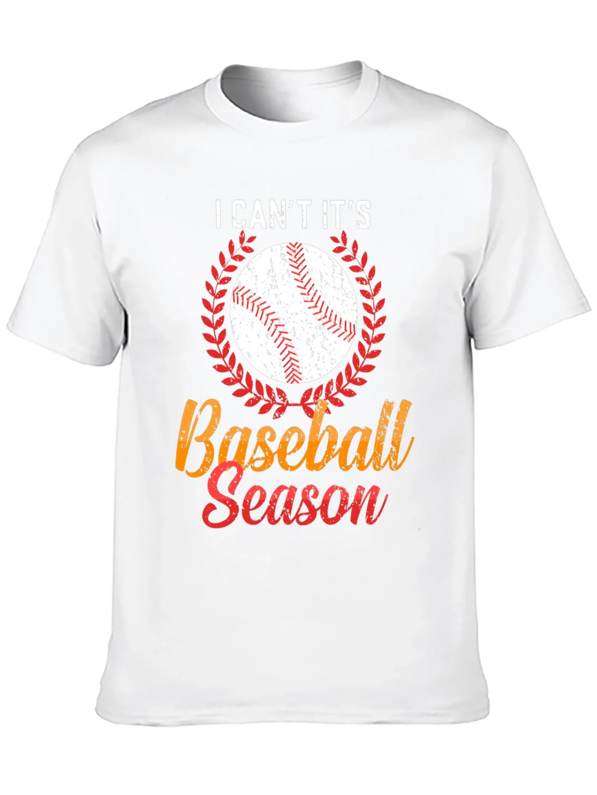I Cant Its Baseball Season Graphic T-Shirt product image 9