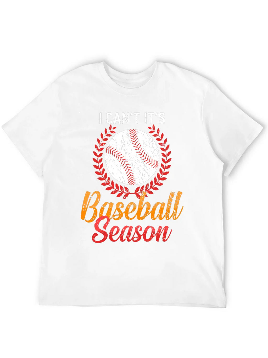 I Cant Its Baseball Season Graphic T-Shirt product image 11