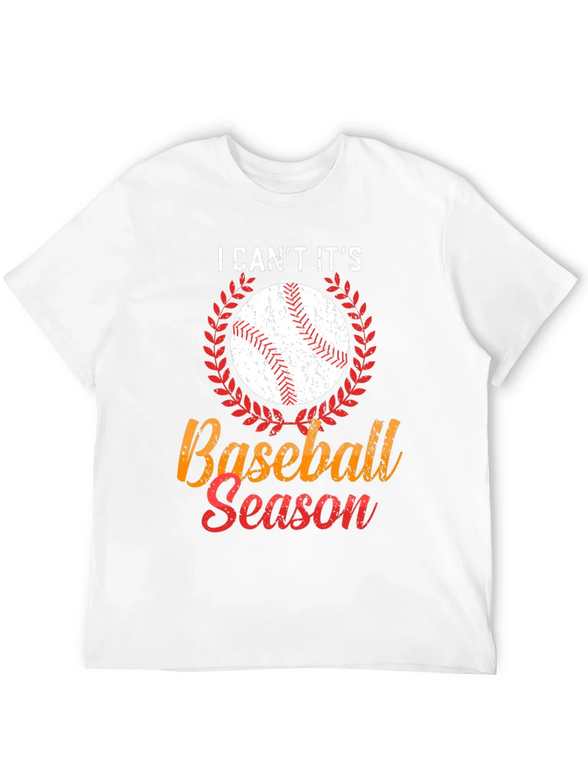 I Cant Its Baseball Season Graphic T-Shirt product image 11