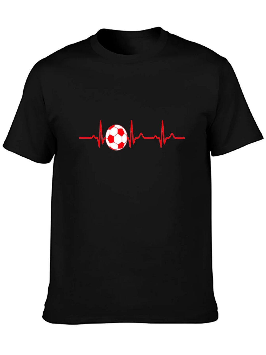 Soccer Heartbeat T-Shirt - Passion for the Game! product image 2