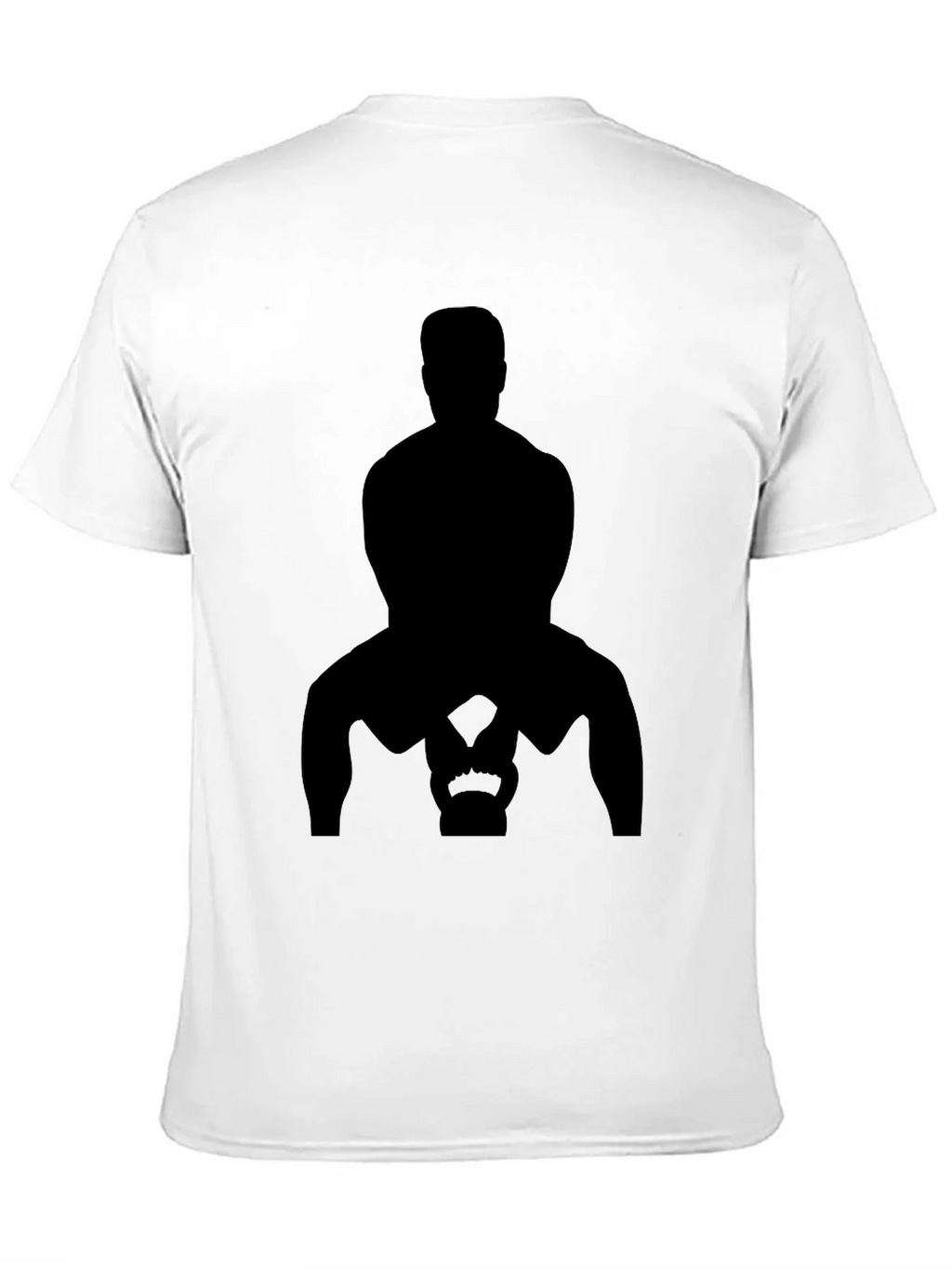 Silhouette Kettlebell Workout T-Shirt product image 10