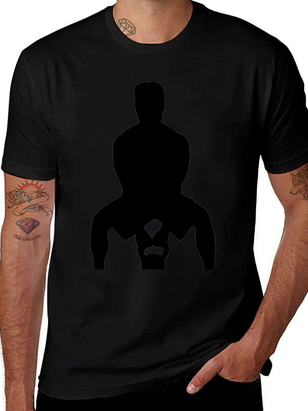 Silhouette Kettlebell Workout T-Shirt product image 1