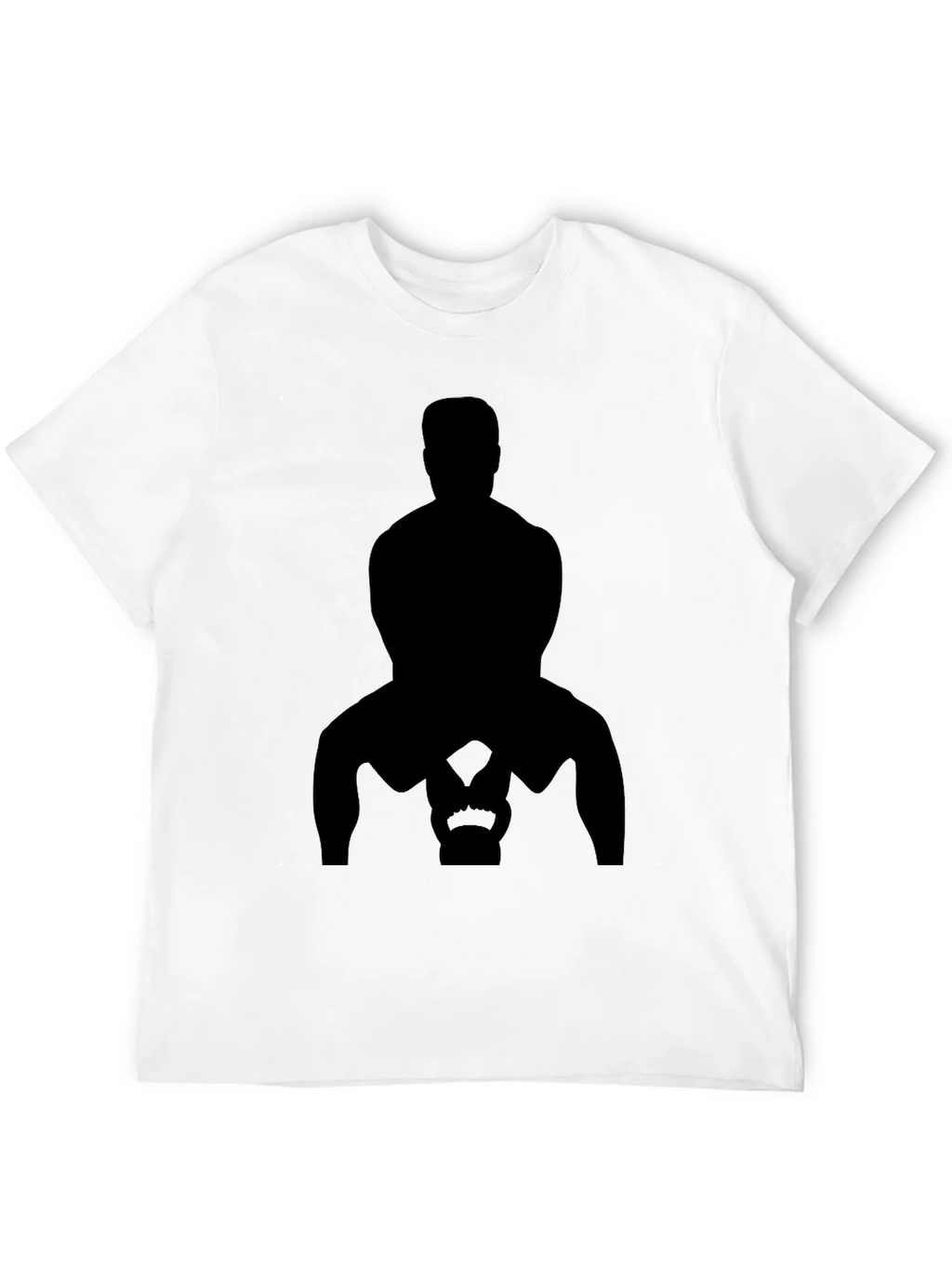 Silhouette Kettlebell Workout T-Shirt product image 11