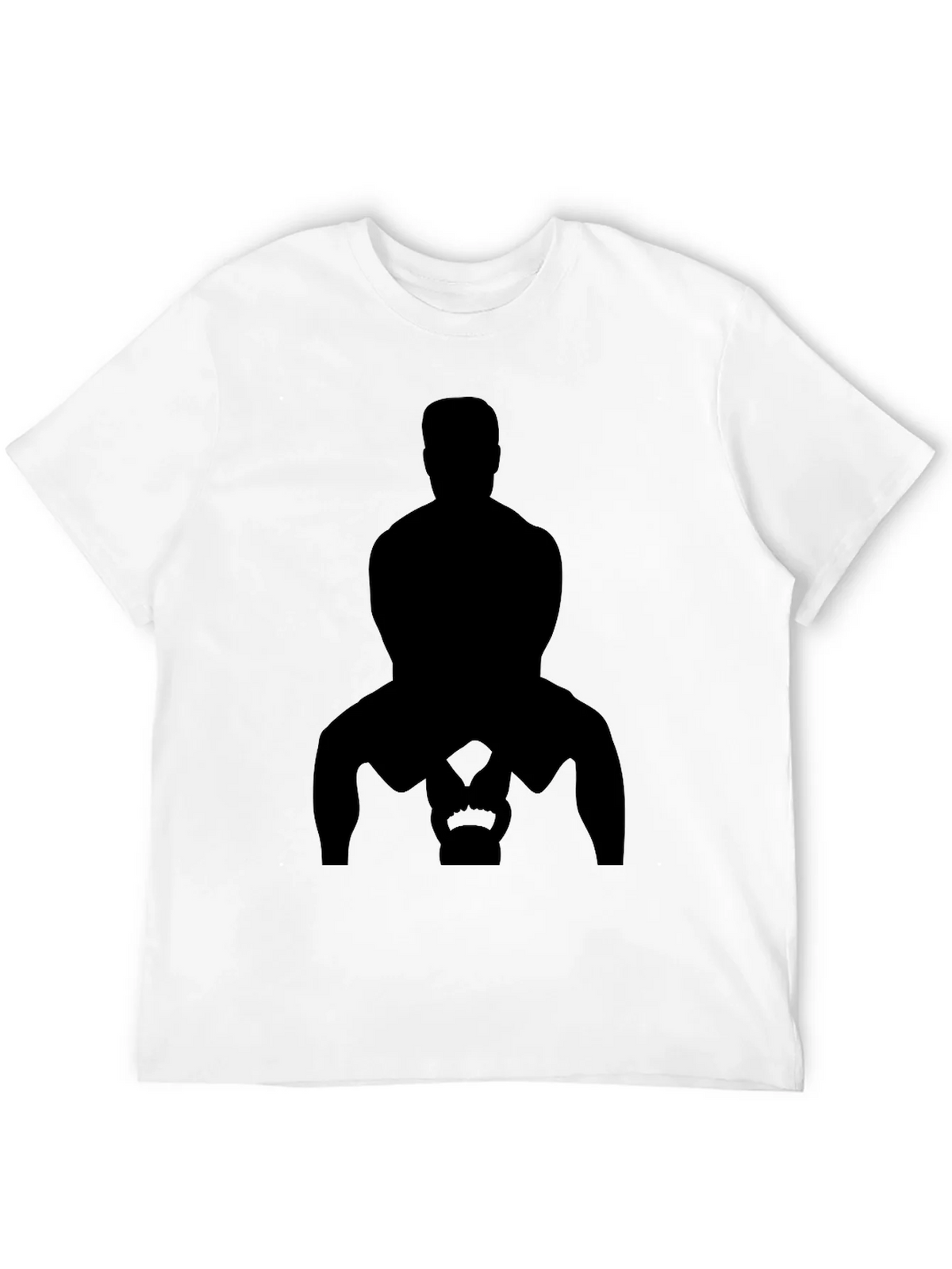 Silhouette Kettlebell Workout T-Shirt product image 11