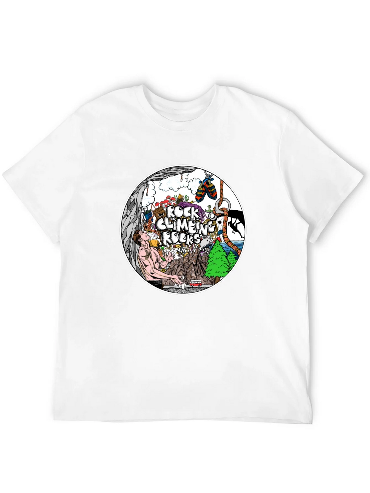 Rock Climbing Rocks T-Shirt - Adventure Time! product image 7