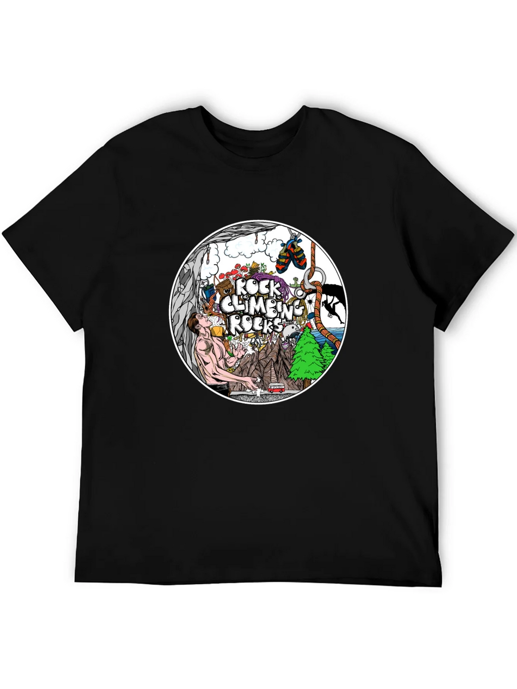 Rock Climbing Rocks T-Shirt - Adventure Time! product image 3