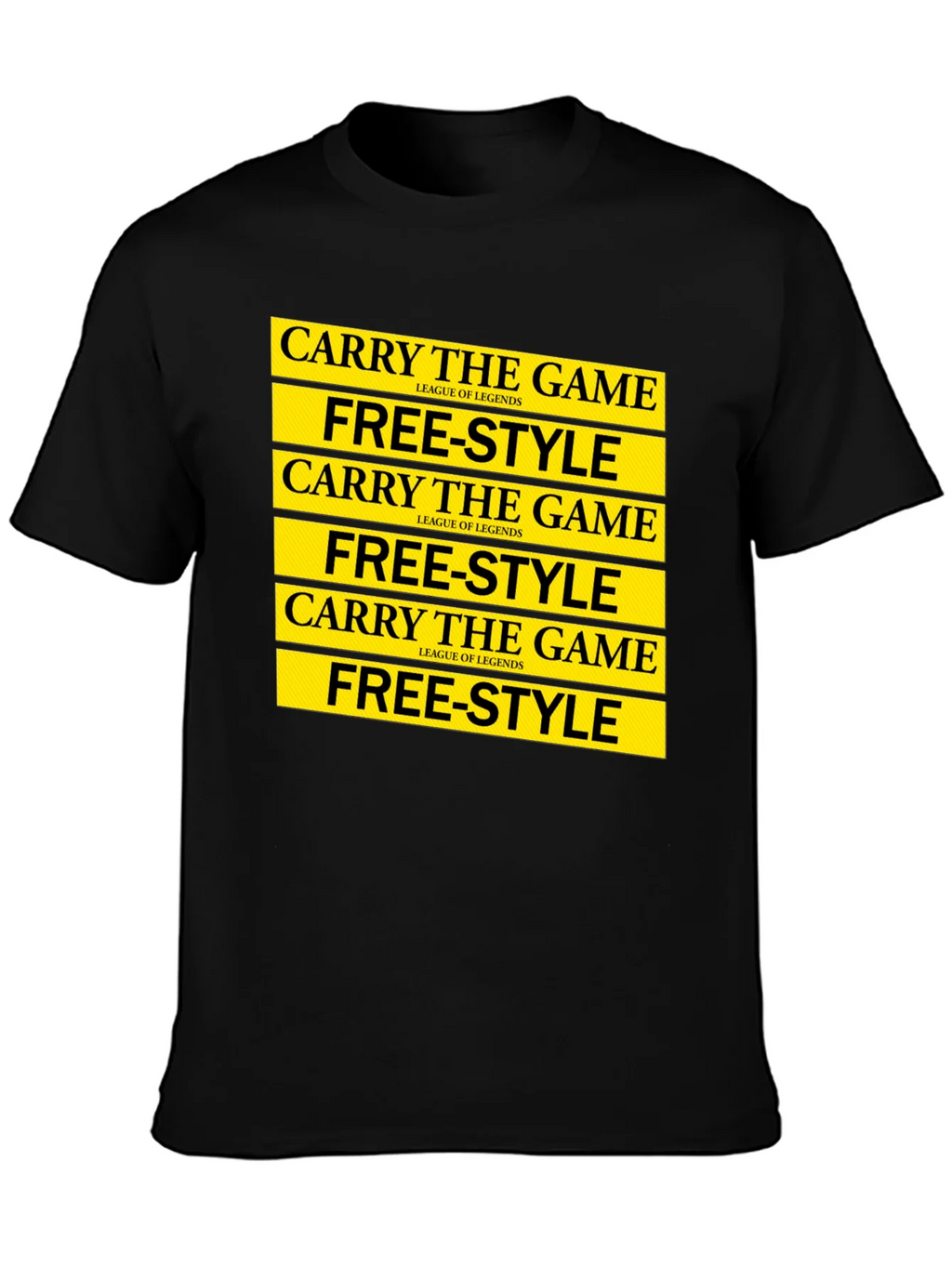 League of Legends Carry the Game Free-Style T-Shirt product image 3