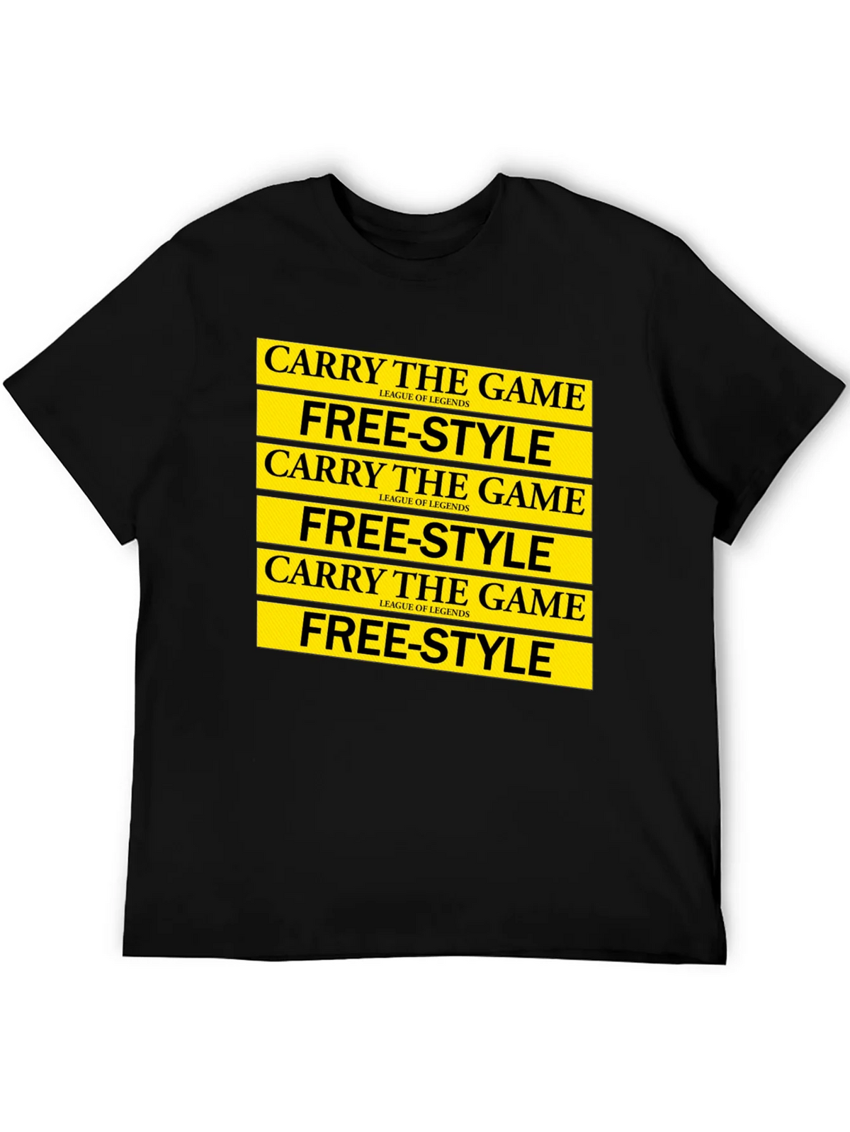 League of Legends Carry the Game Free-Style T-Shirt product image 5