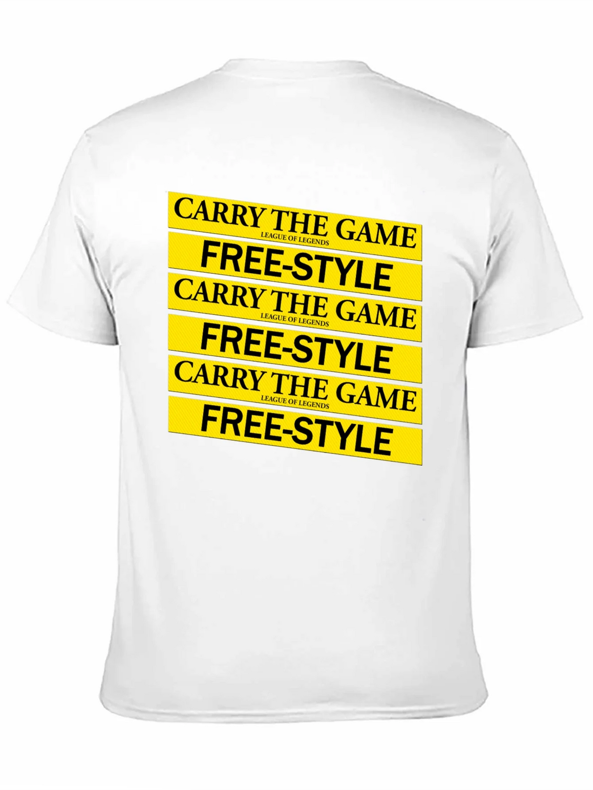 League of Legends Carry the Game Free-Style T-Shirt product image 10