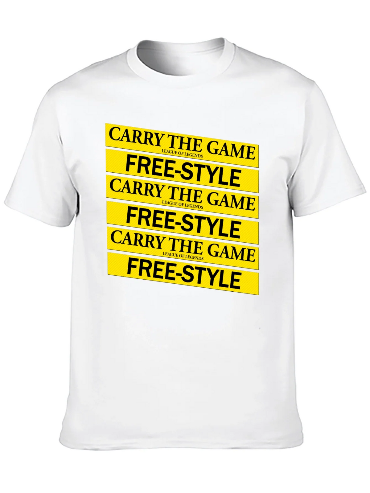 League of Legends Carry the Game Free-Style T-Shirt product image 9