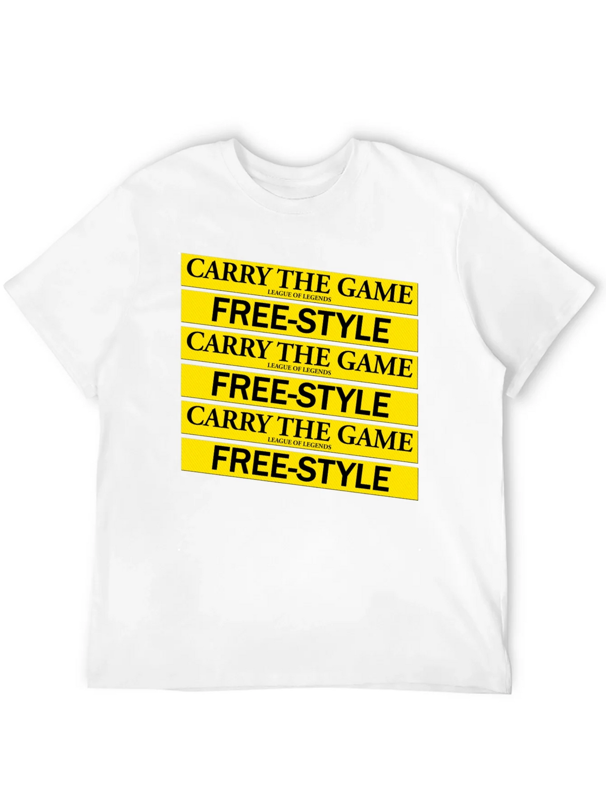 League of Legends Carry the Game Free-Style T-Shirt product image 11